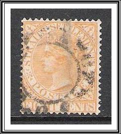 Straits Settlements #49 Queen Victoria Used