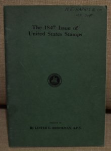 Doyle's_Stamps:  1847 Issue of U.S. Stamps by  L.G. Brookman, 1942