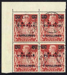 British Offices Abroad - Somalia #31 (SG S31) Cat£200, 1950 George VI, 5sd r...