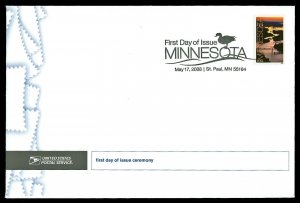 Scott 4266 42c Minnesota Statehood First Day Cover with Ceremony Program Insert