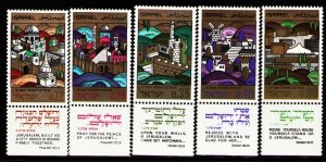 1968 Israel 425-429 ''Joyous Festivals 5729'' 2,50 €