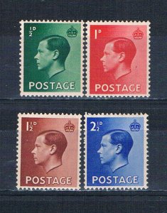 Great Britain 230-33 MNH set Edward VIII 1936 (G0382)+