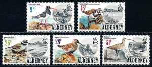 Alderney #13-17  Set of 5 MNH