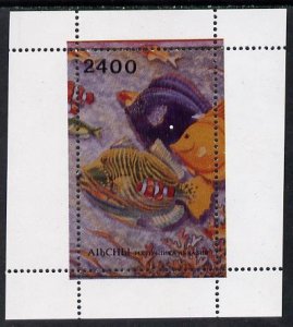 ABKHAZIA - 1995 - Fish & Coral - Perf Souv Sheet - M. N.H - Private Issue