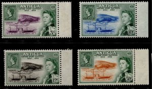 Antigua #129-132 Cent, of First Postage Stamp Set MNH