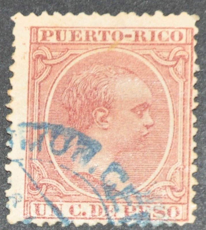 DYNAMITE Stamps: Puerto Rico Scott #97 – USED