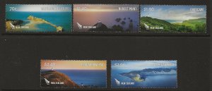 New Zealand 2675-79 2013  set 5   VF  Mint  NH