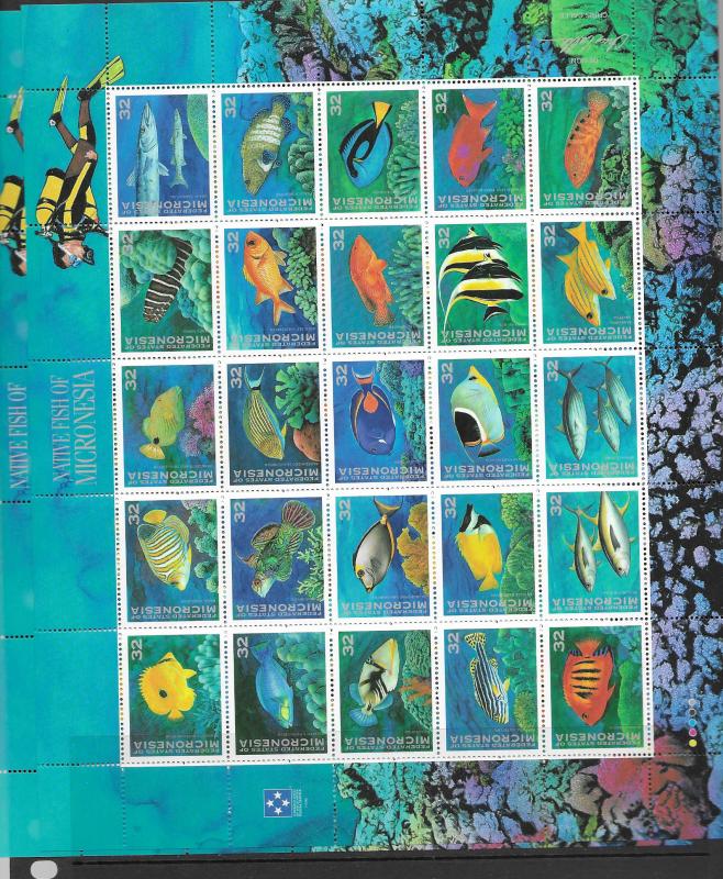 Micronesia 168,C49 and more MNH stock vf, see desc. 2019 CV$393.50