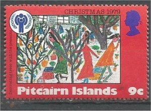 PITCAIRN ISLANDS, 1979, MNH 9c, Christmas and IYC Scott 189