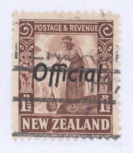New Zealand, Scott #o63, Used
