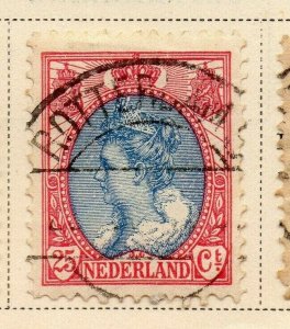 Netherlands 1898-99 Early Issue Fine Used 25c. NW-103903