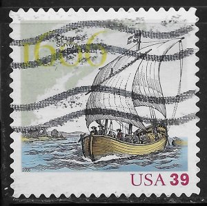 US #4073 39c Exploration of East Coast by Samuel de Champlain