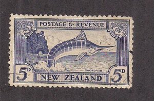 NEW ZEALAND SC# 210a  FVF/U  1936