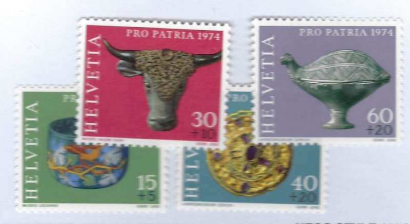Switzerland SC B422-B425 MNH VF...Take a Look!