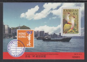 Samoa 933 Bird Souvenir Sheet MNH VF