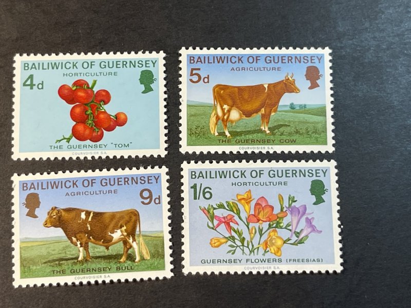 GUERNSEY # 33-36-MINT NEVER/HINGED--COMPLETE SET--1970