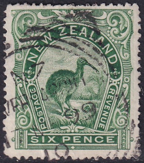 New Zealand 1898 Sc 78 used