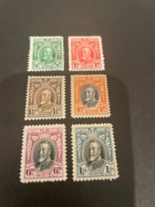 Southern Rhodesia sc 16-18,21,22,26 MH