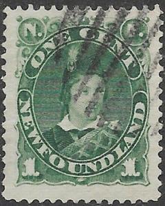 Newfoundland Scott Number 45 VF Used