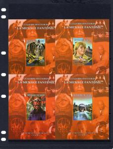 Niger 98 Space/Star Wars 9 S/S Deluxe MNH # 83/91C