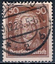 Germany; 1926: Sc. # 361: O/Used Single Stamp