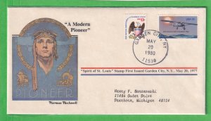 1980 A MODERN PIONEER NORMAN ROCKWELL COVER