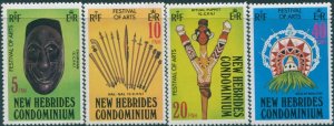 New Hebrides 1979 SG275-278 Festival of Arts set MNH