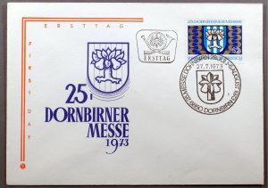 Austria #945 First Day Cover 25th Anniversary Dornbirn Trade Fair