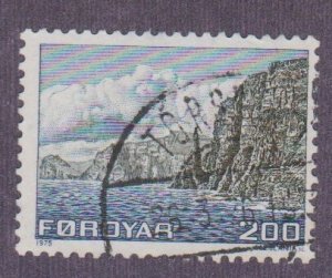Faroe Islands # 15, West Coast Danday, Used