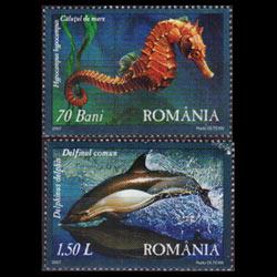 ROMANIA 2007 - Scott# 4916-7 Marine Life 70b-1.5l NH