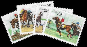 PCBstamps   US #2756-2759 Sgls $1.16(4x29c)Sporting Horse, MNH, (2)