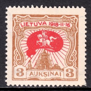 Lithuania - Scott #79 - MLH - SCV $3.75