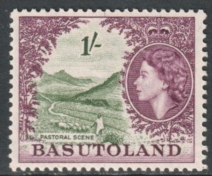 Basutoland Scott 52 - SG49, 1954 Elizabeth II 1/- MH*