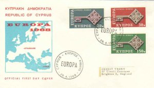 Cyprus Scott 314-316 Label address.
