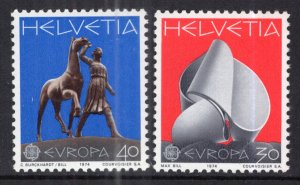 Switzerland 594-595 Europa MNH VF