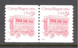 U. S. Sc # 2452D pair mint NH