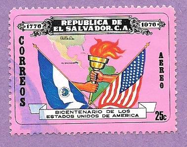 El Salvador Used Stamp Scott C383 #22