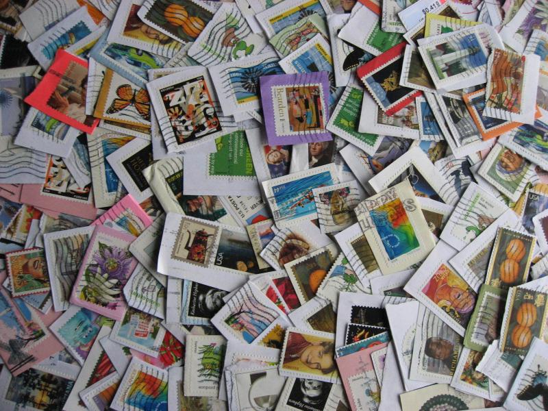 USA 200 mostly modern commemoratives mixture (duplicates, mixed cond) on paper