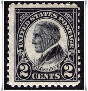 SC#610 2¢ Harding Single (1923) MNH