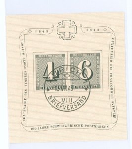 Switzerland #B131  Souvenir Sheet