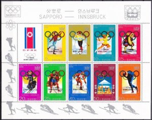 1979 Korea North A1683-91KL 1980 Olympic Games in Lake Placid 25,00 €