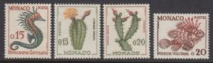 Monaco 470-3 Cactus & Fish mnh