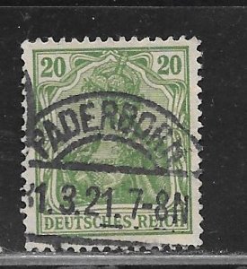 Germany #121 Used Single
