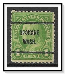 US Precancel #632-61 Spokane WA Used