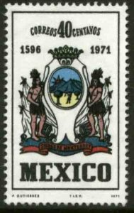 MEXICO 1037, 40¢ 475th Anniversary of the founding of Monterrey. MINT, NH. VF.