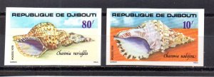 Djibouti 480-481 MNH imperf