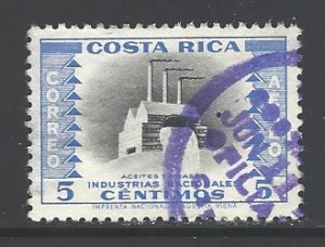 Costa Rica Sc # C252 used (RS)