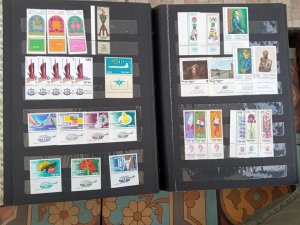 Israel 3 stockbooks full of MNH stamps w/tabs good value