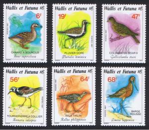 Wallis and Futuna Birds 6v SG#520-525 SC#363-368