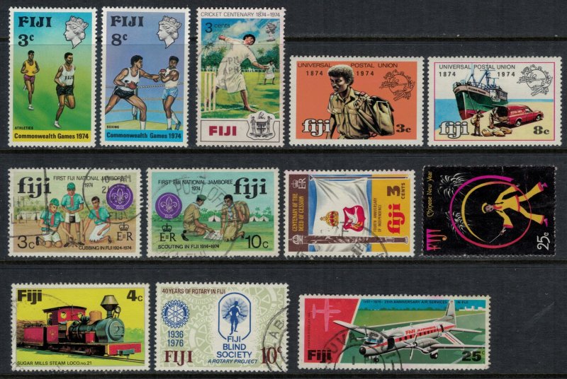 Fiji #341-2,4,7-8,51-2,4,9,61,5,9*/u  CV $4.35